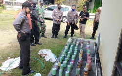 Puluhan Petasan Siap Ledak Diamankan Polsek Tegalrejo