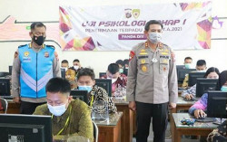 1.147 Peserta Ikut Seleksi Bintara Polda DIY, 156 di Antaranya Perempuan
