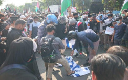 Letusan Mirip Tembakan Terdengar Saat Polisi Bubarkan Demo Belas Palestina di Solo, Ini Sumbernya