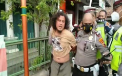 Nekat Amuk Petugas Saat Razia Prokes, Seorang Pria Diamankan ke Mapolresta Solo
