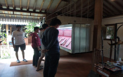 Tombak Masa Kerajaan Majapahit & Singosari Dipamerkan di Cangkringan Sleman