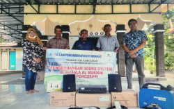 PKM UMY Kembangkan Sound System di Musala Al Mukmin Desa Poncosari