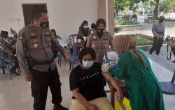 Polres Magelang Gelar Vaksinasi Covid-19 untuk Masyarakat Umum, Siapapun Boleh Ikut