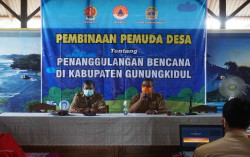 BPBD DIY Beri Edukasi tentang Potensi Bencana Tanah Longsor di Gunungkidul
