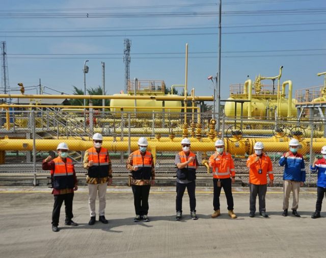 Jumperline Tambak Lorok Diresmikan untuk Perluas Layanan Gas