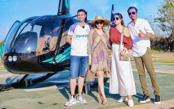  Cerita Maharani Kemala tentang Bisnis Helikopter Langganan Artis, Harga Sewanya Per Jam