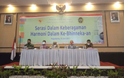 Tetap Utamakan Prokes, Bakesbangpol Sukses Gelar FGD Seputar Keberagaman 