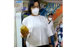 Belanja di Pasar, Sri Mulyani: Pemerintah Tak Kenakan Pajak Sembako Pasar Tradisional