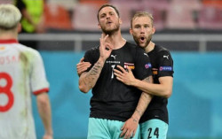 Hina Pemain Makedonia Utara Saat Rayakan Gol, Striker Austria Dihukum