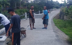 PKM UMY Gelar Program Penerangan Jalan di Pleret