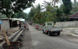 Perbaikan Jalan Nglebak-Jatiayu di Gunungkidul Telan Biaya Rp7 Miliar