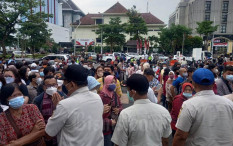 Kasus Covid-19 Melonjak, Kawasan Simpanglima Semarang Ditutup 
