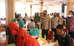 Polda DIY Gelar Vaksinasi Massal di Tiga Lokasi