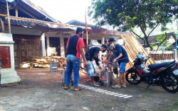 Warga Nglorog Gunungkidul Kembali Galakkan Penyemprotan Lingkungan