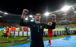 Jumpa Italia di Perempat Final Euro 2020, Courtois Akui Sulit bagi Belgia