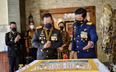 Mendadak Datangi Rumah Kapolri saat HUT Bhayangkara, Panglima TNI Beri Kejutan Ini..