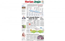 HARIAN JOGJA HARI INI: 100 Jenazah Dikubur dalam 20 Jam