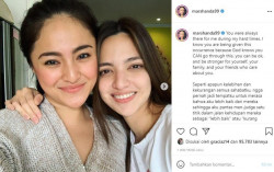 Nia Ramadhani Tertangkap karena Kasus Narkoba, Marshanda Ucapkan Pesan Menyentuh