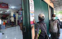 Pembeli Menumpuk di Depan Kasir, Swalayan di Sleman Terpaksa Ditutup Petugas