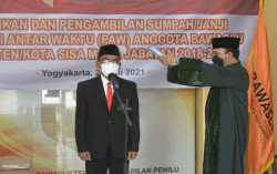 Bawaslu Sleman Resmi Punya Komisioner Baru 