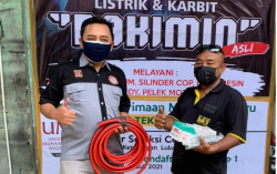 PKM UMY Latih Pembuatan Filler Metal Aluminium Untuk Pengelasan Asetilin Pada Kelompok Bengkel Las