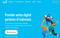 Aplikasi by.U, Digital Provider Pertama RI Sudah Diunduh 6,5 Juta Kali