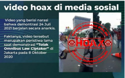 Polisi Pastikan Video Demo Rusuh Sabtu Kemarin adalah Hoaks