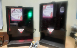 Warga RW 10 Keparakan Produksi Alat Cek Suhu dan Hand Sanitizer Otomatis