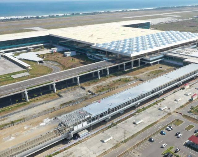 Begini Progres Pembangunan Stasiun KA Bandara YIA 