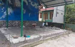 PPL Mukti Mulia Mendapat Pendampingan dari Tim Pengabdian UMY untuk Pavingisasi Area Panggung dan Perencanaan Pembangunan Pondok Inap