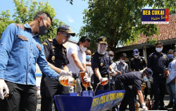 Bea Cukai Surakarta Tekan Peredaran Rokok Ilegal 