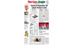HARIAN JOGJA HARI INI: Separuh Kapasitas RS untuk Pasien Covid