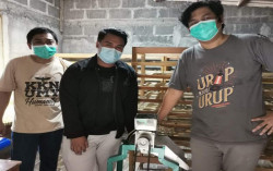 Pesantren Asy-Syifa’ Muhammadiyah Bantul Lakukan Inovasi Penggiling Kedelai Jenis Conveyor Unit Usaha Tempe 