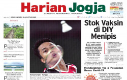 HARIAN JOGJA HARI INI: Stok Vaksin di DIY Menipis
