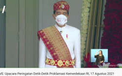 Lebih 280 Ribu Orang Ikut Upacara Detik-Detik Proklamasi 17 Agustus 2021 Secara Virtual