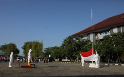 Pidato Upacara 17-an, Ganjar: Kepakkan Sayap Kejayaan