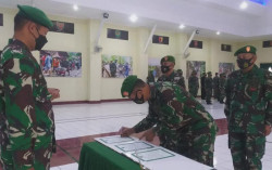 Dandim Minta Danramil Ikut Aktif Lakukan 3T Tekan Penyebaran Virus Covid-19