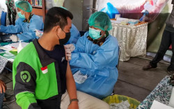 Ribuan Mitra Driver dan Mitra Usaha Gojek Ikuti Program Vaksinasi Covid-19