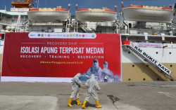 Pemerintah Siapkan 12 Kapal Buat Isolasi Mandiri Terpusat