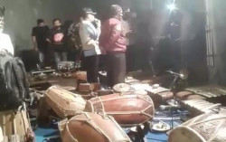 Wayangan Anggota DPRD Dibubarkan Satgas