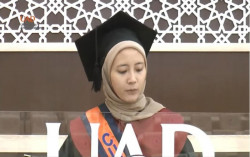 Wisuda Daring, Peserta: Meski Sedih, Akan Jadi Kenangan Indah