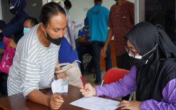 Vaksinasi Kru Angkutan Selesai, Jasa Raharja Terus Ingatkan Protokol Kesehatan