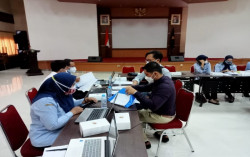 Kanwil Kemenkumham DIY Lakukan Verifikasi OBH Calon Pemberi Bantuan Hukum Periode 2022-2024