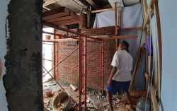 Pembangunan Lift Kantor Bupati Capai 40 Persen