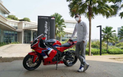 Orang Indonesia Ini Konsumen Pertama CBR600RR Seharga Rp550 Juta