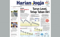 HARIAN JOGJA HARI INI: Turun Level, Tetap Tahan Diri