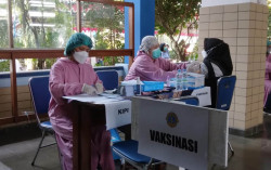 Tak Hanya Siswa, Masyarakat Umum Bisa Ikut Vaksinasi di SMA Stella Duce 1 Jogja