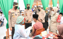 Polda DIY Sasar 3.000 Pelajar untuk Divaksin dalam Sehari