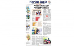 HARIAN JOGJA HARI INI: Presiden Minta DIY Percepat Vaksinasi