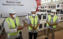 Kemenperin dan RS di Jateng-DIY Terima Donasi Konsentrator Oksigen 